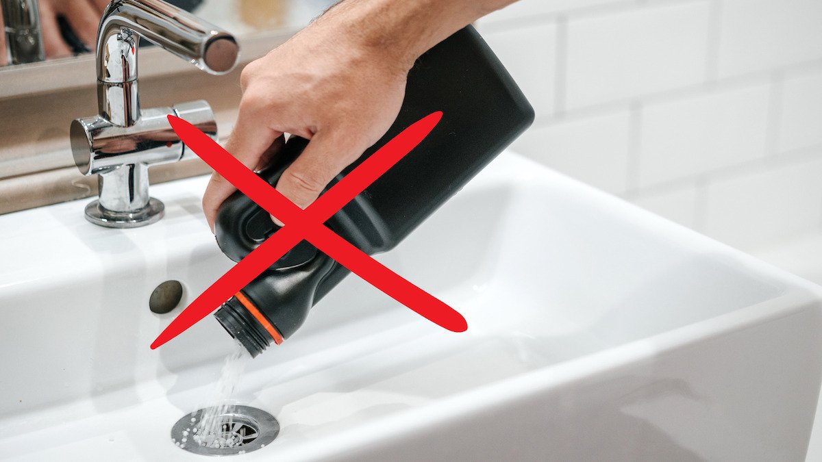 Safe Use of Chemical Drain Cleaners